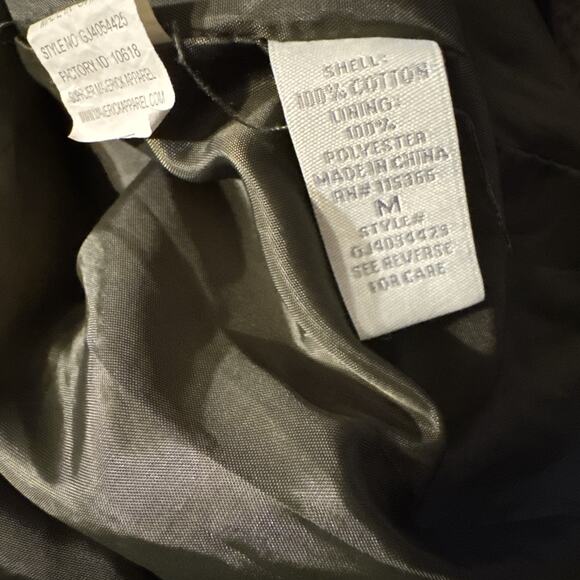 Miss London combat Green jacket lightweight chic women’s casual Size Medium - Picture 4 of 5